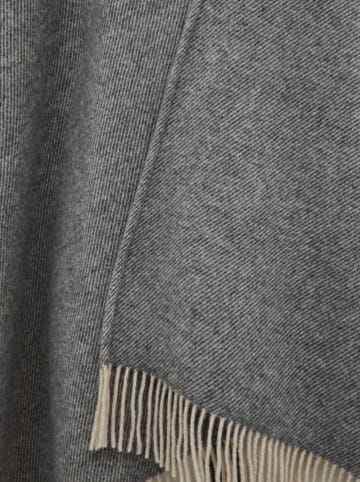 Lanerossi Wollponcho "Kim" in Anthrazit - (L)130 x (B)180 cm