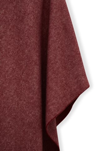 Lanerossi Wollen poncho "Kim" bordeaux - (L)130 x (B)180 cm