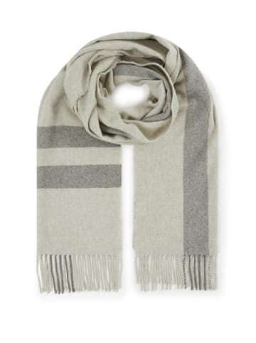 Lanerossi Kaszmirowy szal "Senna" w kolorze zielonym - 190 x 35 cm