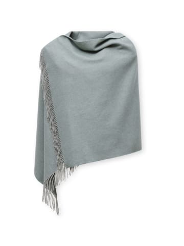 Lanerossi Wełniana narzutka w kolorze zielonym - 79 x 180 cm