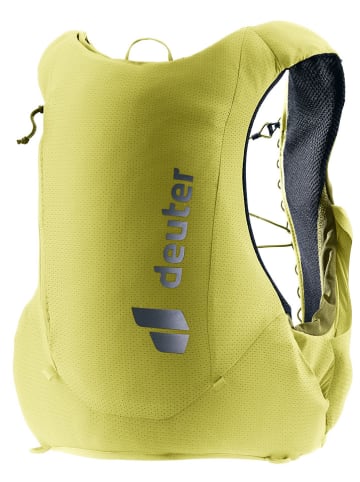 Deuter Trailrunningrucksack "Traick 9" in Grün - (B)24 x (H)39 x (T)14 cm