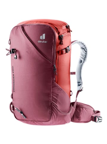 Deuter Outdoorrucksack "Freerider Pro 32+ SL" in Rot - (B)35 x (H)56 x (T)18 cm
