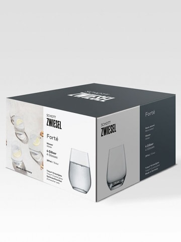 Schott Zwiesel 4er-Set: Wassergläser "Forte" - 397 ml
