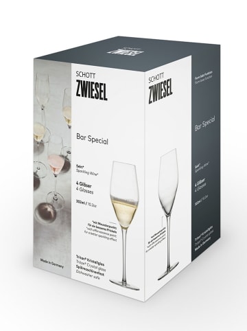 Schott Zwiesel 4-delige set: champagneglazen "Bar Special"