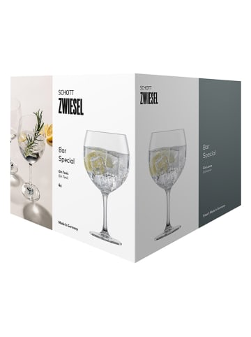 Schott Zwiesel 4er-Set: Gin-Tonic-Gläser "Bar special" - 710 ml