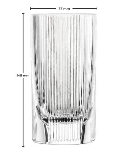 Schott Zwiesel 4-delige set: longdrinkglazen "Fave" - 410 ml