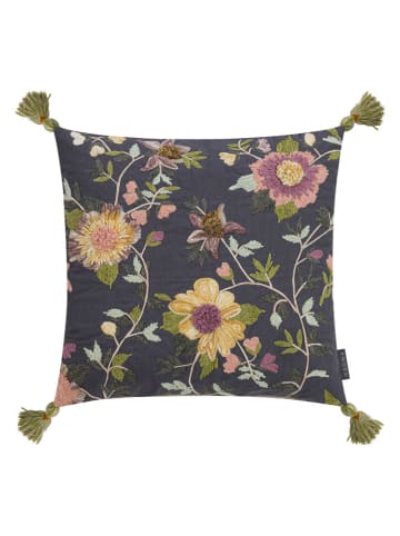 Magma Heimtex Kissenhülle "Amelie" in Dunkelblau/ Bunt - (L)50 x (B)50 cm