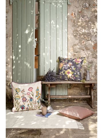 Magma Heimtex Poszewka "Amelie" w kolorze granatowym ze wzorem na poduszkę - 50 x 50 cm