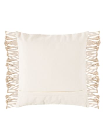 Magma Heimtex Kussenhoes "Mara" crème - (L)40 x (B)40 cm