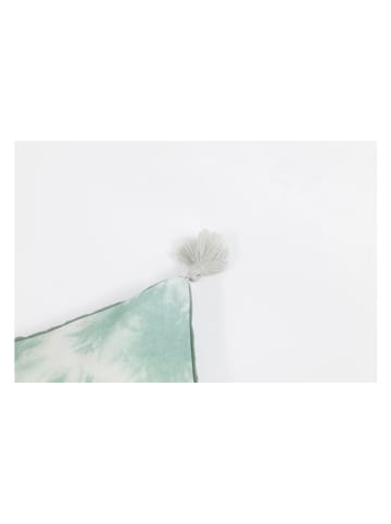 Magma Heimtex Kussenhoes "Taja" turquoise - (L)30 x (B)50 cm