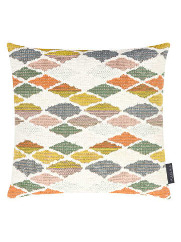 Magma Heimtex Poszewka "Naima" w kolorze kremowym ze wzorem na poduszkę - 40 x 40 cm