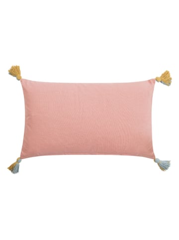 Magma Heimtex Kissenhülle "Sallie" in Creme/ Rosa - (L)35 x (B)60 cm