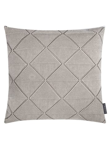 Magma Heimtex Kissenhülle "Purl" in Hellgrau - (L)50 x (B)50 cm