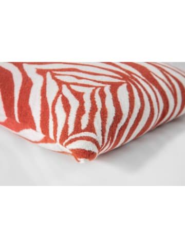 Magma Heimtex Kissenhülle "Cebra" in Rot - (L)40 x (B)40 cm