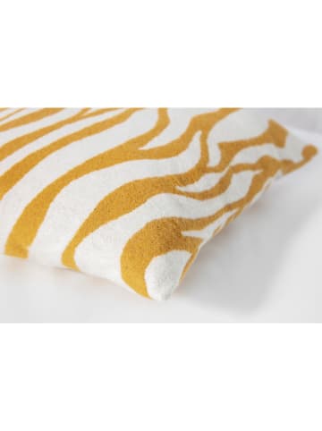 Magma Heimtex Kissenhülle "Cebra" in Gelb - (L)40 x (B)40 cm