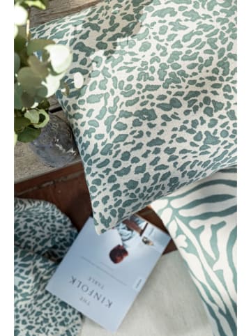 Magma Heimtex Kissenhülle "Leopardo" in Grün - (L)40 x (B)40 cm