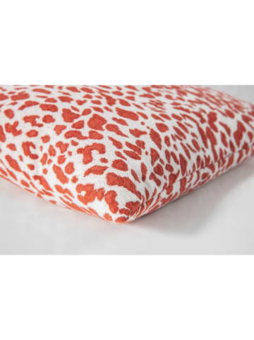 Magma Heimtex Kissenhülle "Leopardo" in Rot - (L)40 x (B)40 cm