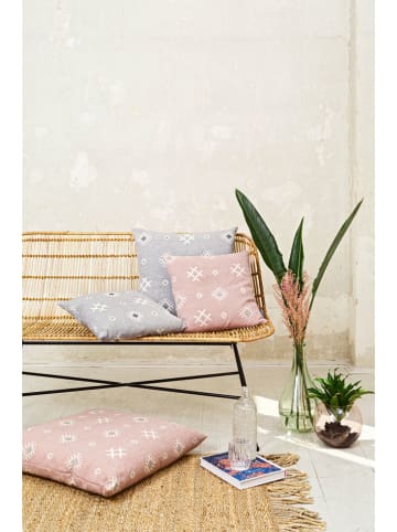Magma Heimtex Kissenhülle "Marokko" in Grau - (L)60 x (B)60 cm