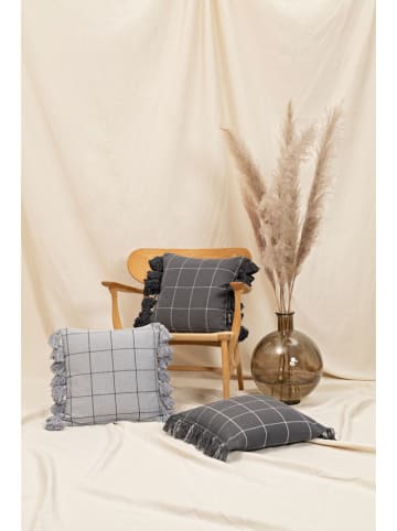 Magma Heimtex Kissenhülle "Amano" in Hellgrau in Grau - (L)45 x (B)45 cm