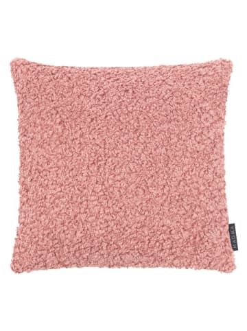 Magma Heimtex Kissenhülle "Teddy" in Rosa - (L)40 x (B)40 cm