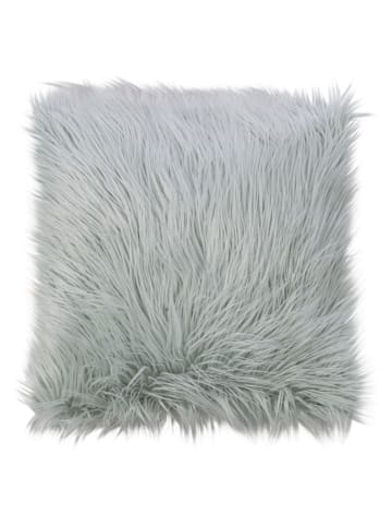 Magma Heimtex Kissen "Luxury Pile" in Grau - (L)45 x (B)45 cm