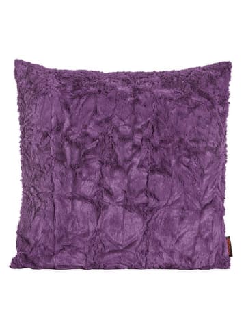 Magma Heimtex Kissen "Fluffy" in Aubergine - (B)50 x (H)50 cm