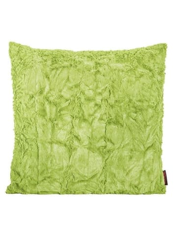Magma Heimtex Kissen "Fluffy" in Hellgrün - (B)50 x (H)50 cm