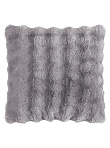 Magma Heimtex Kissenhülle "Aline" in Grau - (L)45 x (B)45 cm