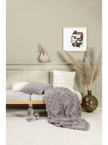 Magma Heimtex Kussenhoes "Aline" grijs - (L)45 x (B)45 cm