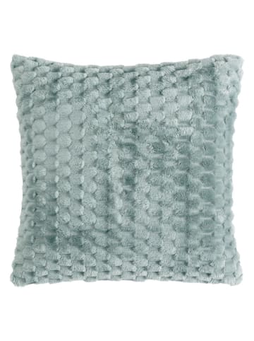 Magma Heimtex Pluszowa poszewka "Kalima" w kolorze zielonym na poduszkę - 45 x 45 cm