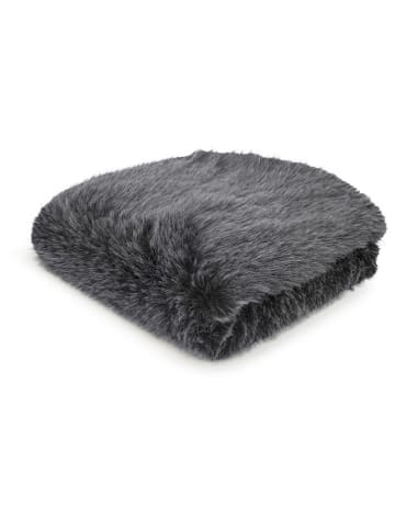 Magma Heimtex Plaid "Hanka" in Anthrazit - (L)200 x (B)150 cm