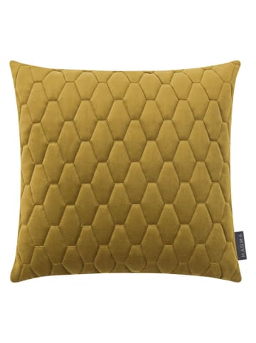 Magma Heimtex Samt-Kissenhülle "Magali" in Grün - (L)40 x (B)40 cm