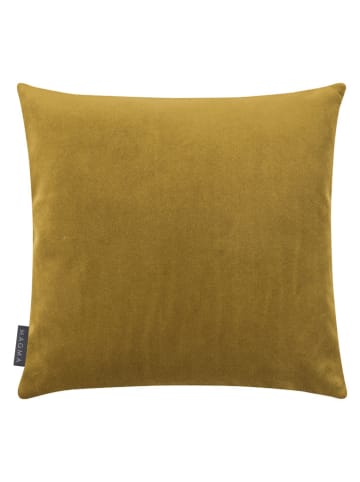 Magma Heimtex Samt-Kissenhülle "Magali" in Grün - (L)40 x (B)40 cm