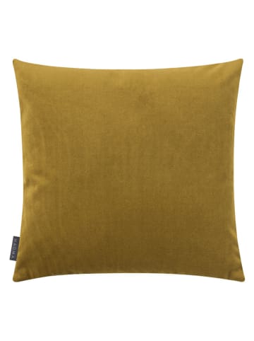 Magma Heimtex Aksamitna poszewka "Magali" w kolorze zielonym na poduszkę - 50 x 50 cm