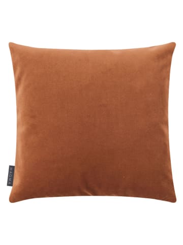 Magma Heimtex Samt-Kissenhülle "Selina" in Kupfer - (L)40 x (B)40 cm