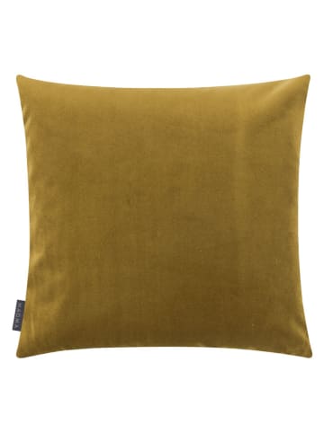 Magma Heimtex Samt-Kissenhülle "Selina" in Grün - (L)50 x (B)50 cm