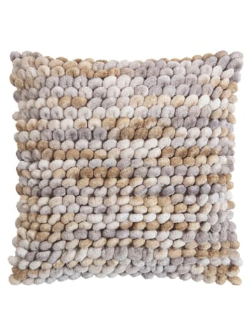 Magma Heimtex Kissenhülle "Quito" in Beige - (L)45 x (B)45 cm