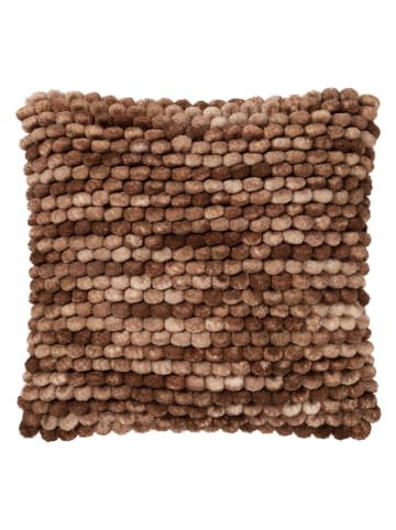 Magma Heimtex Poszewka "Quito" w kolorze brązowym na poduszkę - 45 x 45 cm