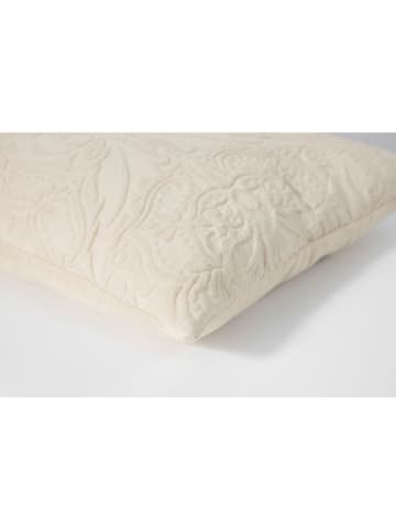 Magma Heimtex Kissenhülle "Levelin" in Creme - (L)50 x (B)50 cm