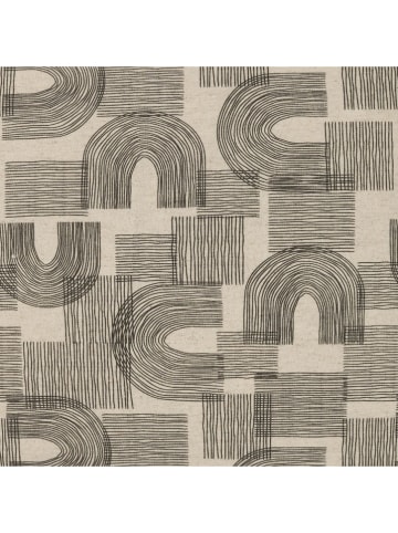 Magma Heimtex Kissenhülle "Vitim" in Beige/ Schwarz - (L)45 x (B)45 cm