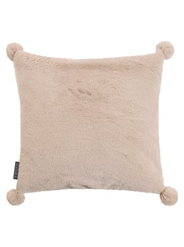 Magma Heimtex Kissenhülle "Rudolph" in Taupe - (L)45 x (B)45 cm