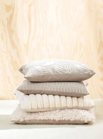 Magma Heimtex Kissenhülle "Raya" in Taupe - (L)45 x (B)45 cm