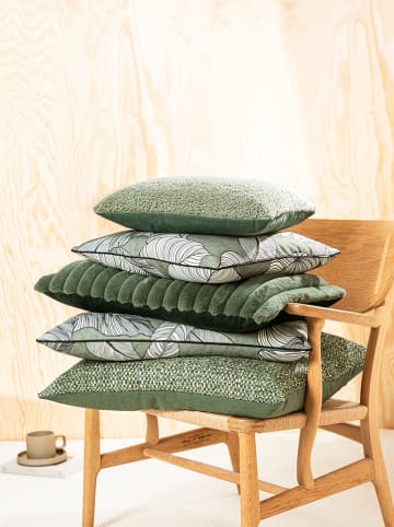 Magma Heimtex Kussenhoes "Raya" groen - (L)45 x (B)45 cm