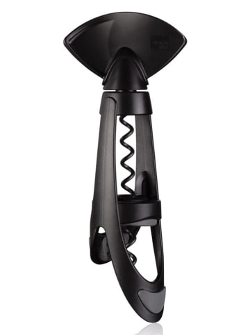 Vacu Vin Kurkentrekker "Twister" zwart - (B)7,5 x (H)19,6 x (D)5 cm