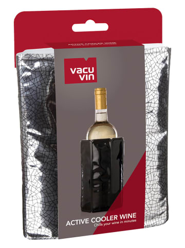 Vacu Vin Wijnkoeler zilverkleurig - (H)17,6 x Ø 9,5 cm