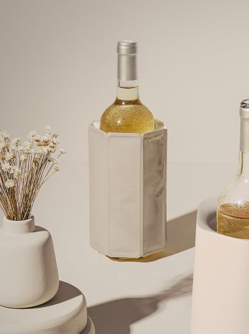 Vacu Vin Wijnkoeler crème - (H)17,6 x Ø 9,5 cm