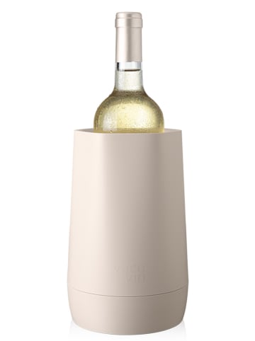 Vacu Vin Schładzacz "Hexo" w kolorze beżowym do wina - wys. 21,3 x Ø 13,6 cm