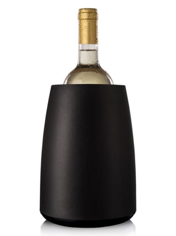 Vacu Vin Schładzacz "Elegant" w kolorze czarnym do wina - wys. 20,5 x Ø 15 cm