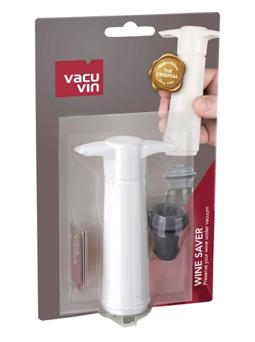 Vacu Vin 2tlg. Weinpumpen-Set in Weiß