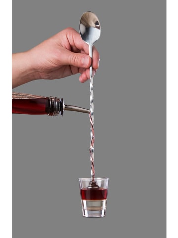 Vacu Vin Barlepel zilverkleurig - (L)28 cm